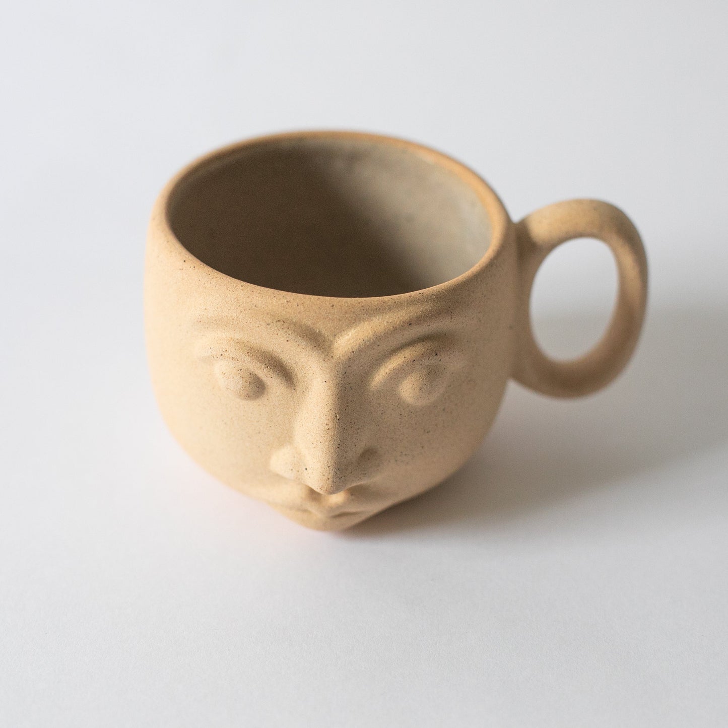 Handcrafted Ceramic Face Mug