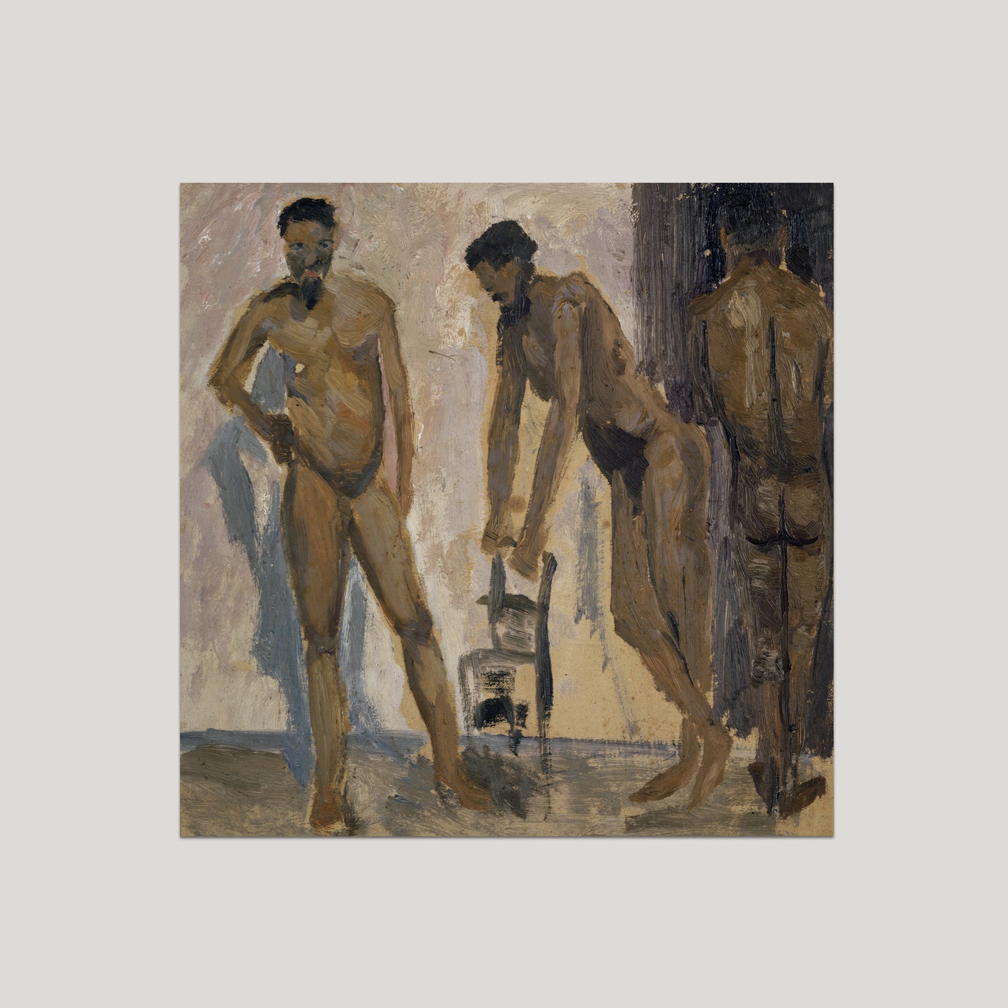 Three Black Men Art Print