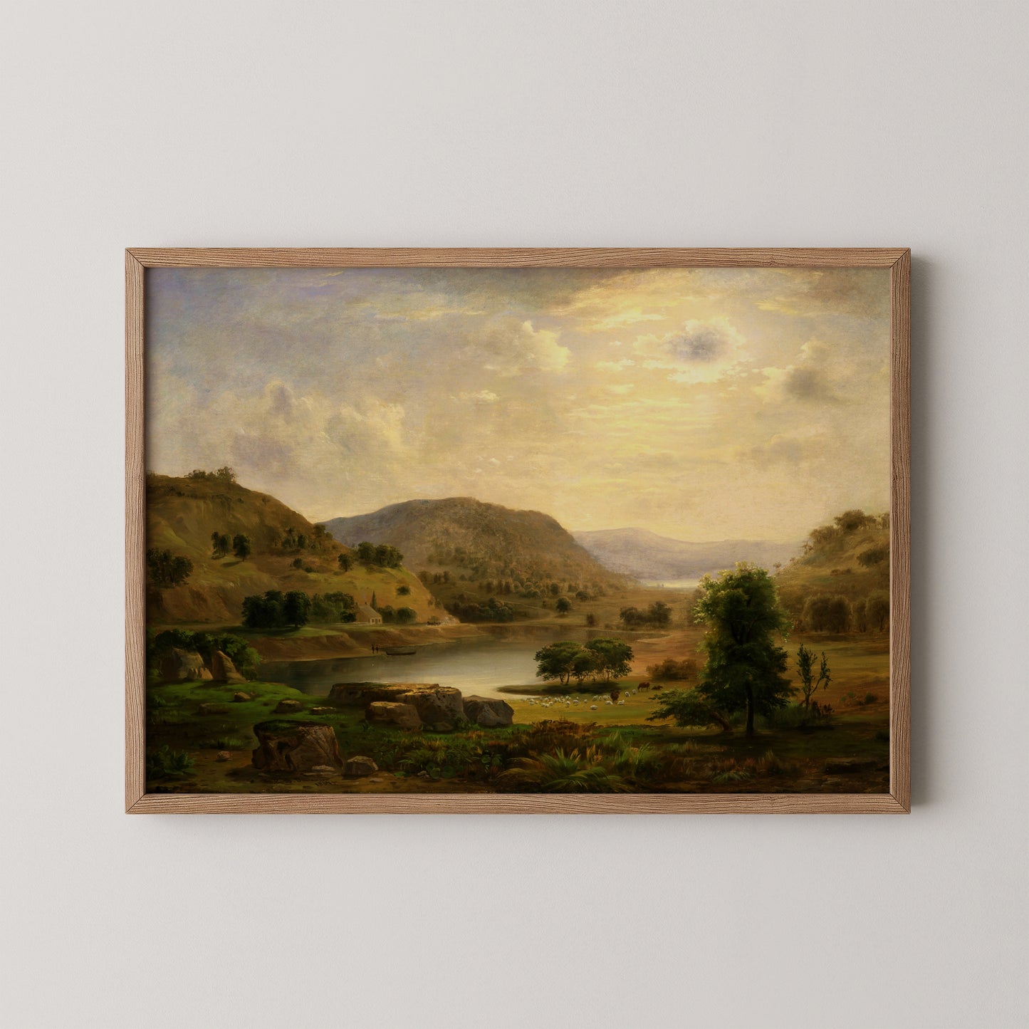 Valley Pasture Art Print