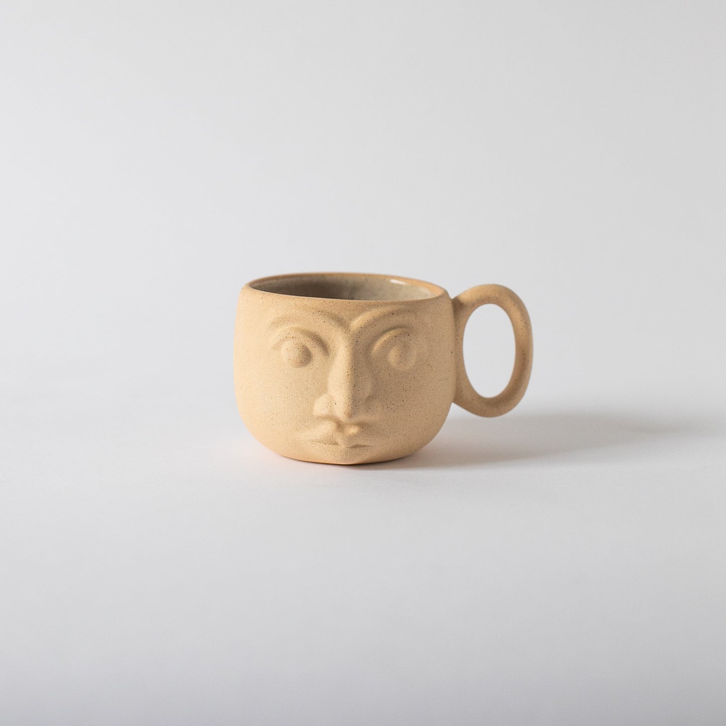 Handcrafted Ceramic Face Mug