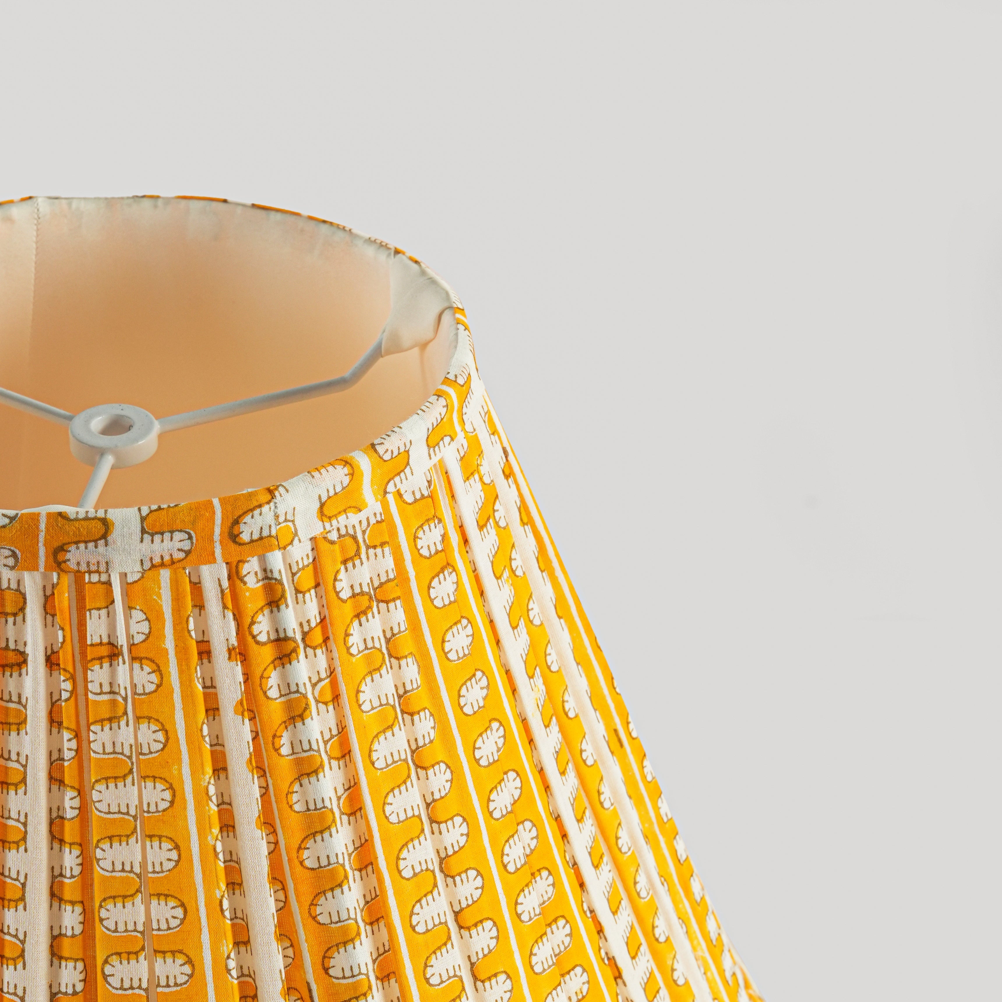 Sunrise Stripe Yellow Lampshade