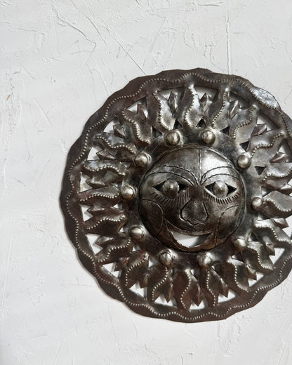 Lion Sun Metal Wall Art