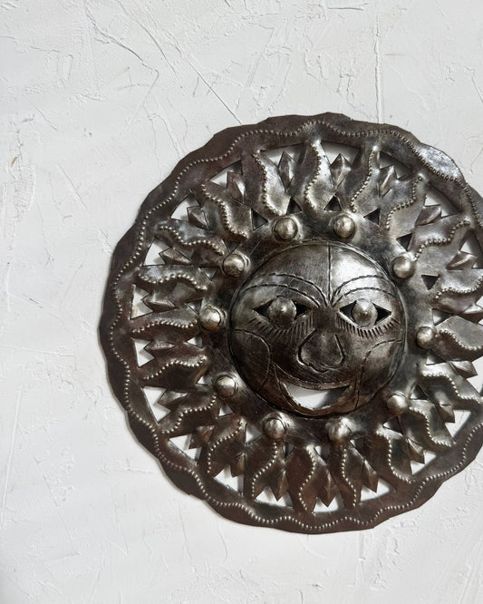 Lion Sun Metal Wall Art