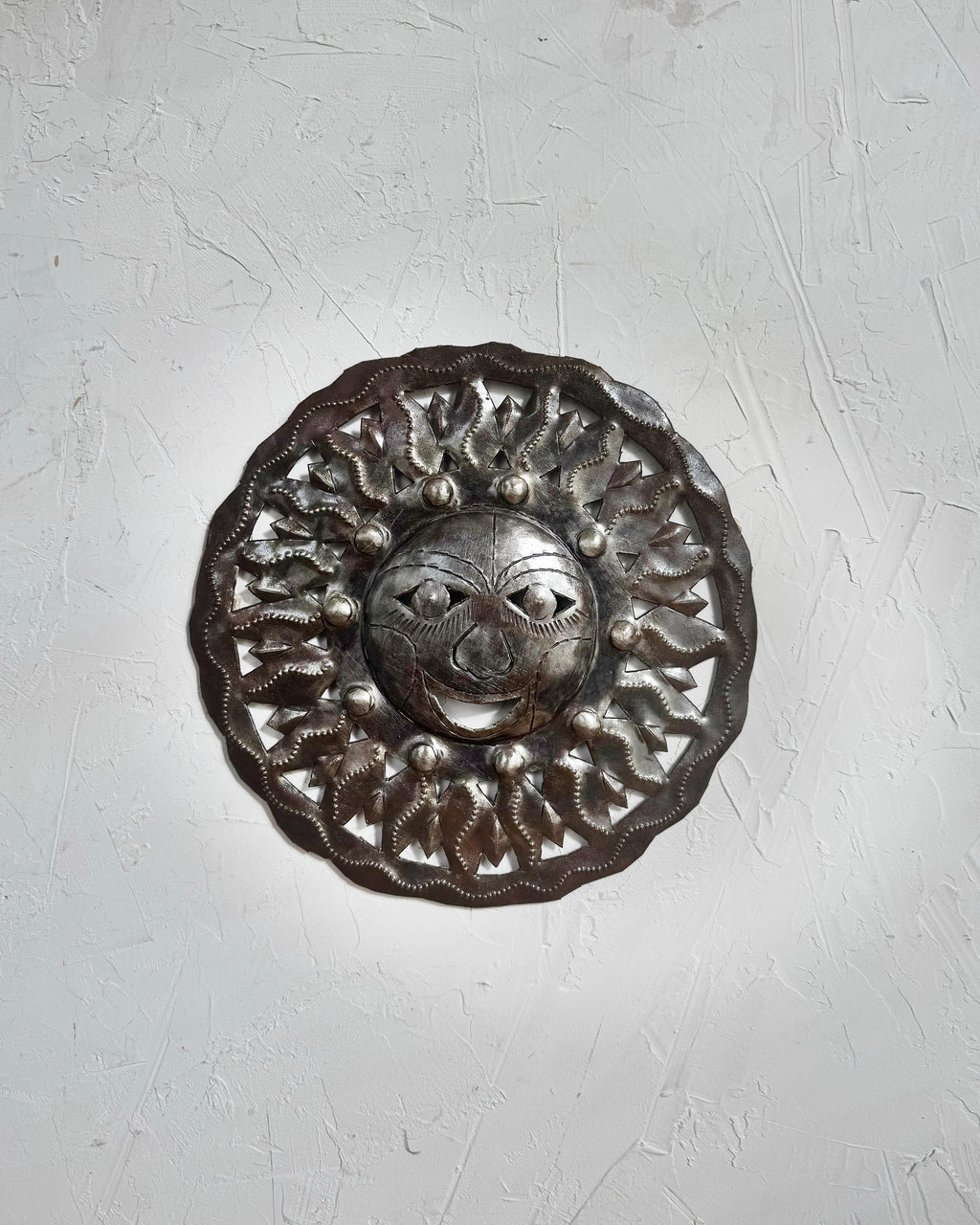 Lion Sun Metal Wall Art