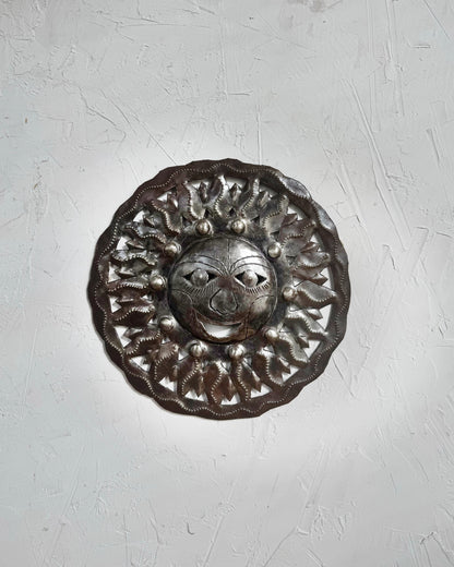 Lion Sun Metal Wall Art