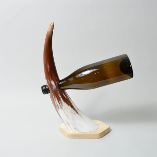 Balanced Horn Wine Bottle Holder