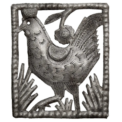 Rooster Metal Wall Art