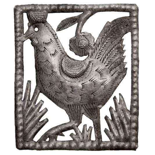 Rooster Metal Wall Art