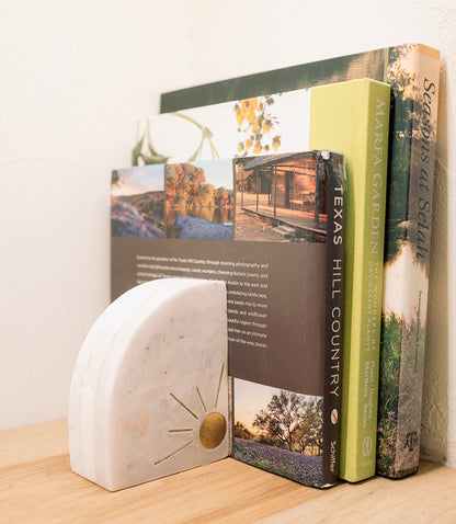 Celestial Balance Marble Bookends
