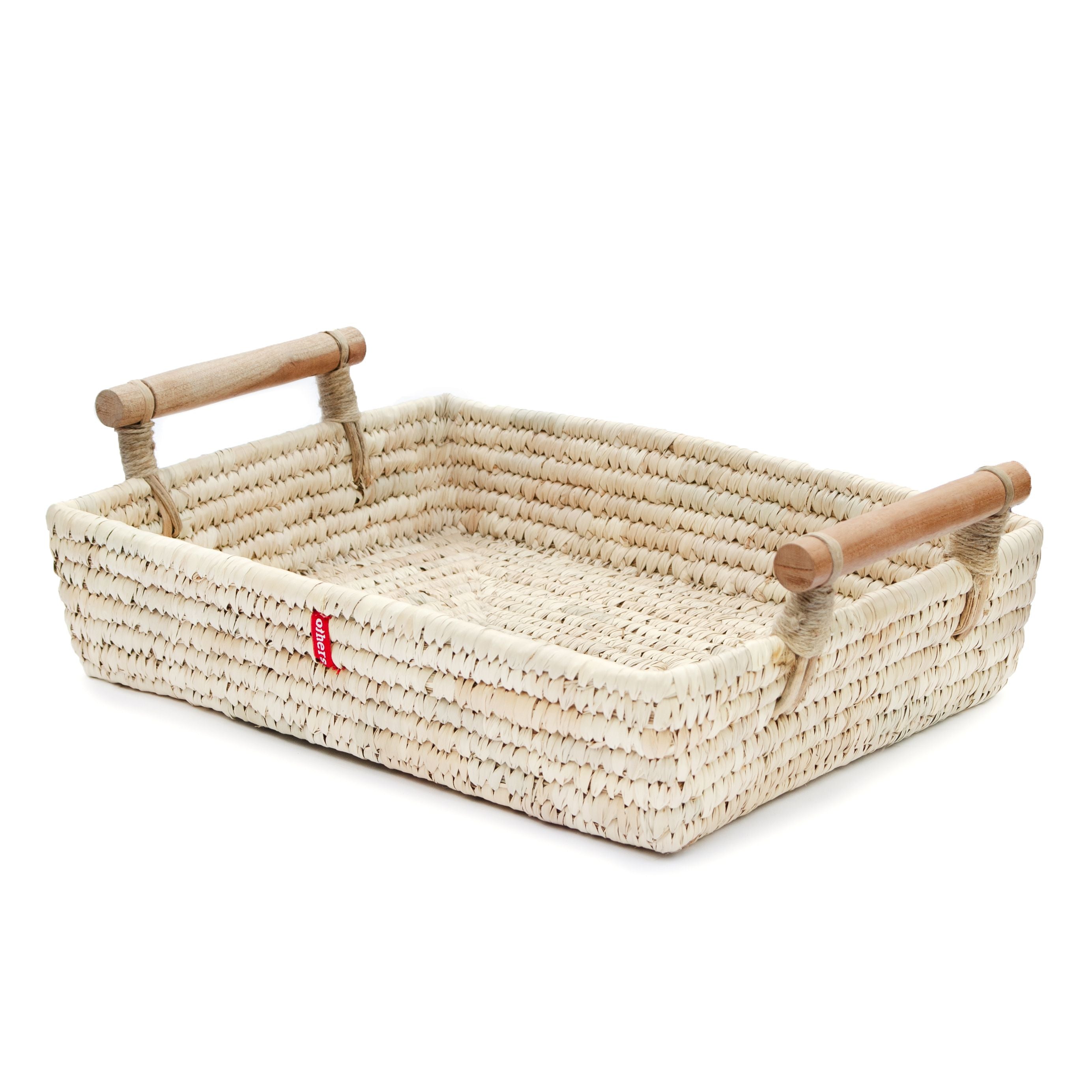 Handwoven Tray Basket