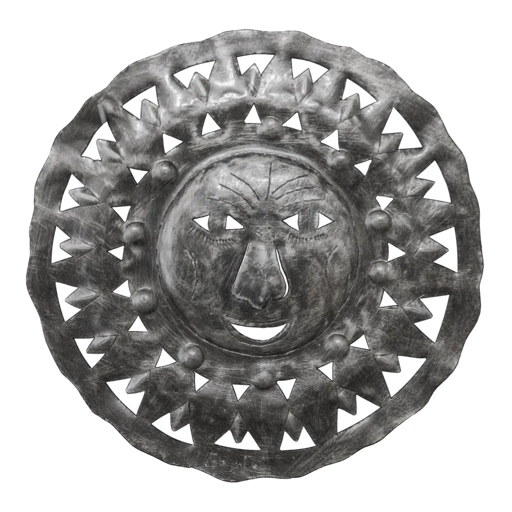 Lion Sun Metal Wall Art
