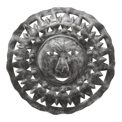Lion Sun Metal Wall Art