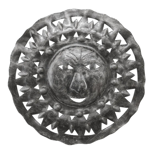 Lion Sun Metal Wall Art