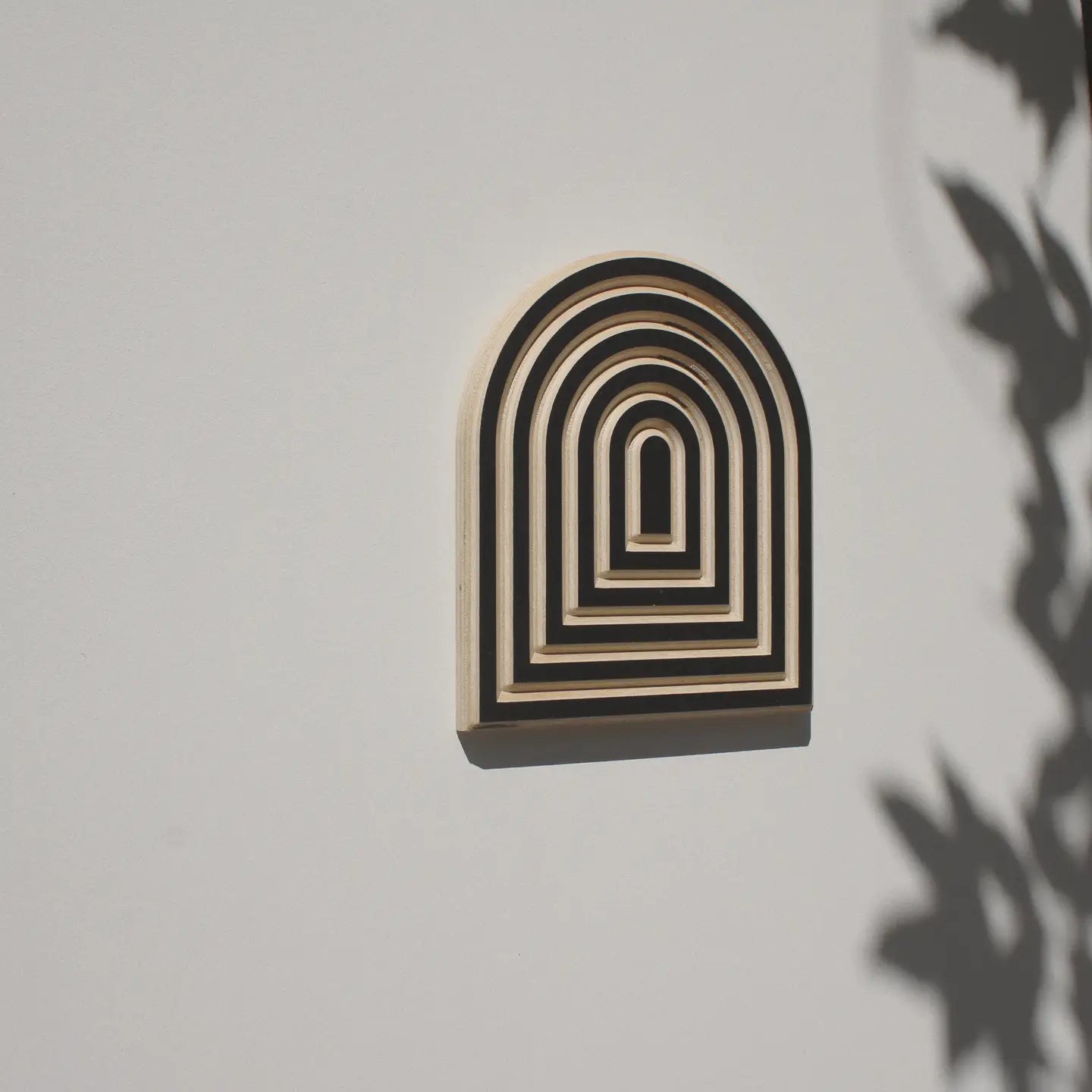 Small Carved Wooden Arch