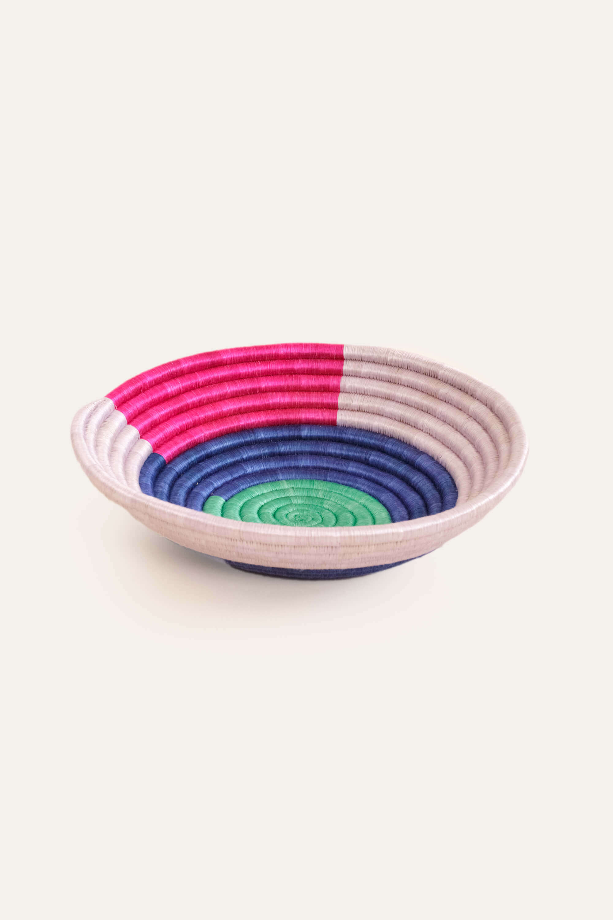 Lavender Block Plateau Basket