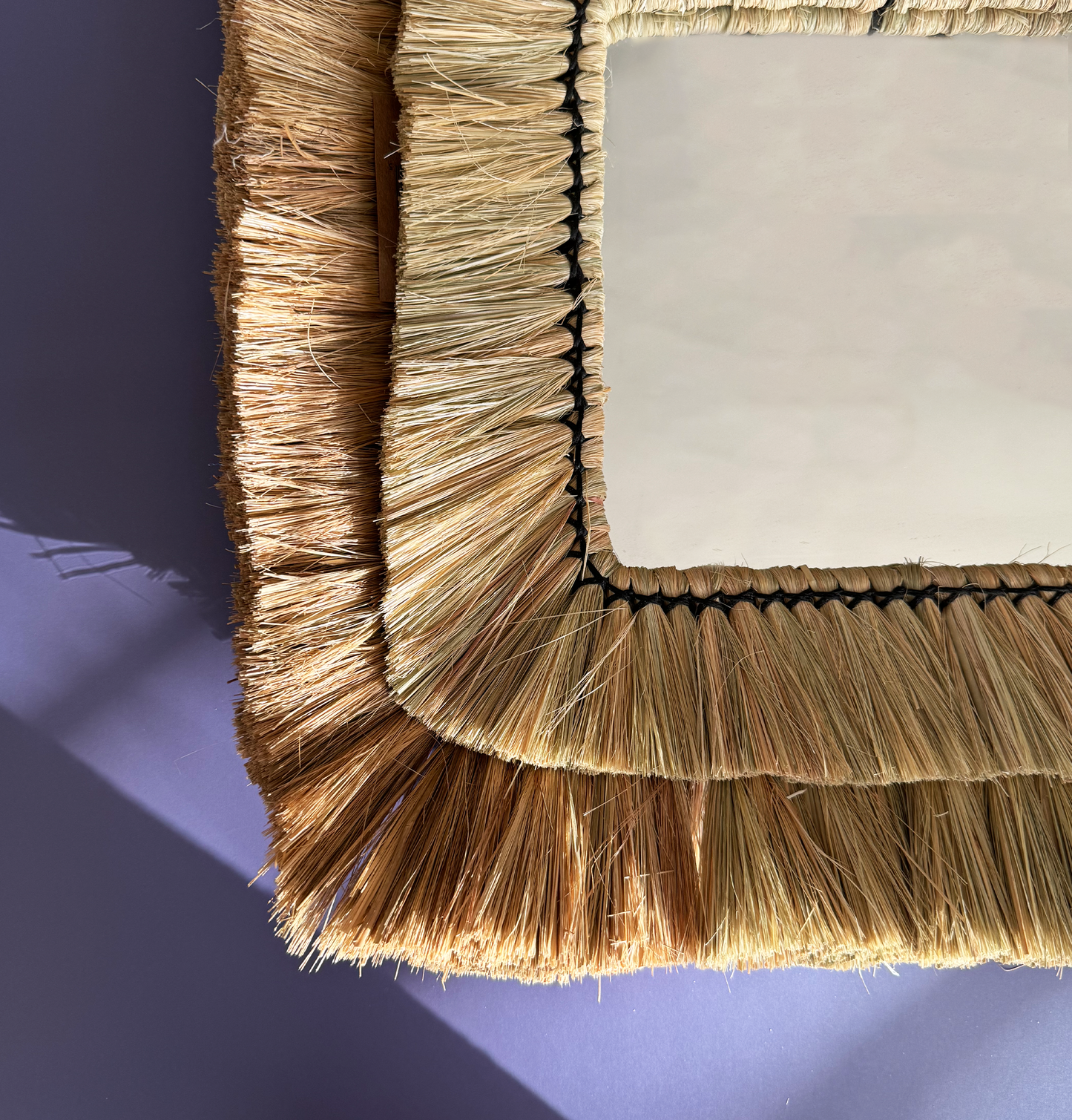 Layered Seagrass Mirror