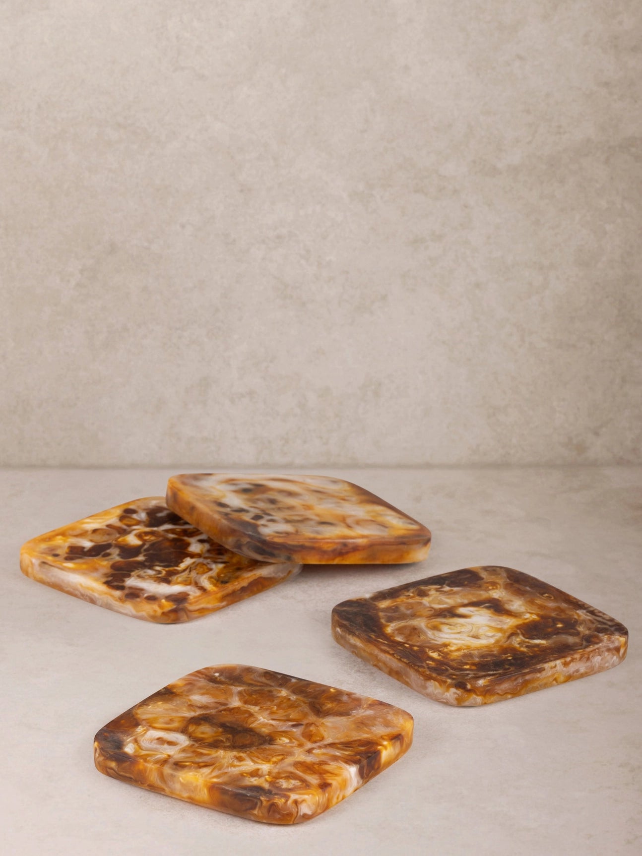 Kampai Turtle Shell Pattern Coasters