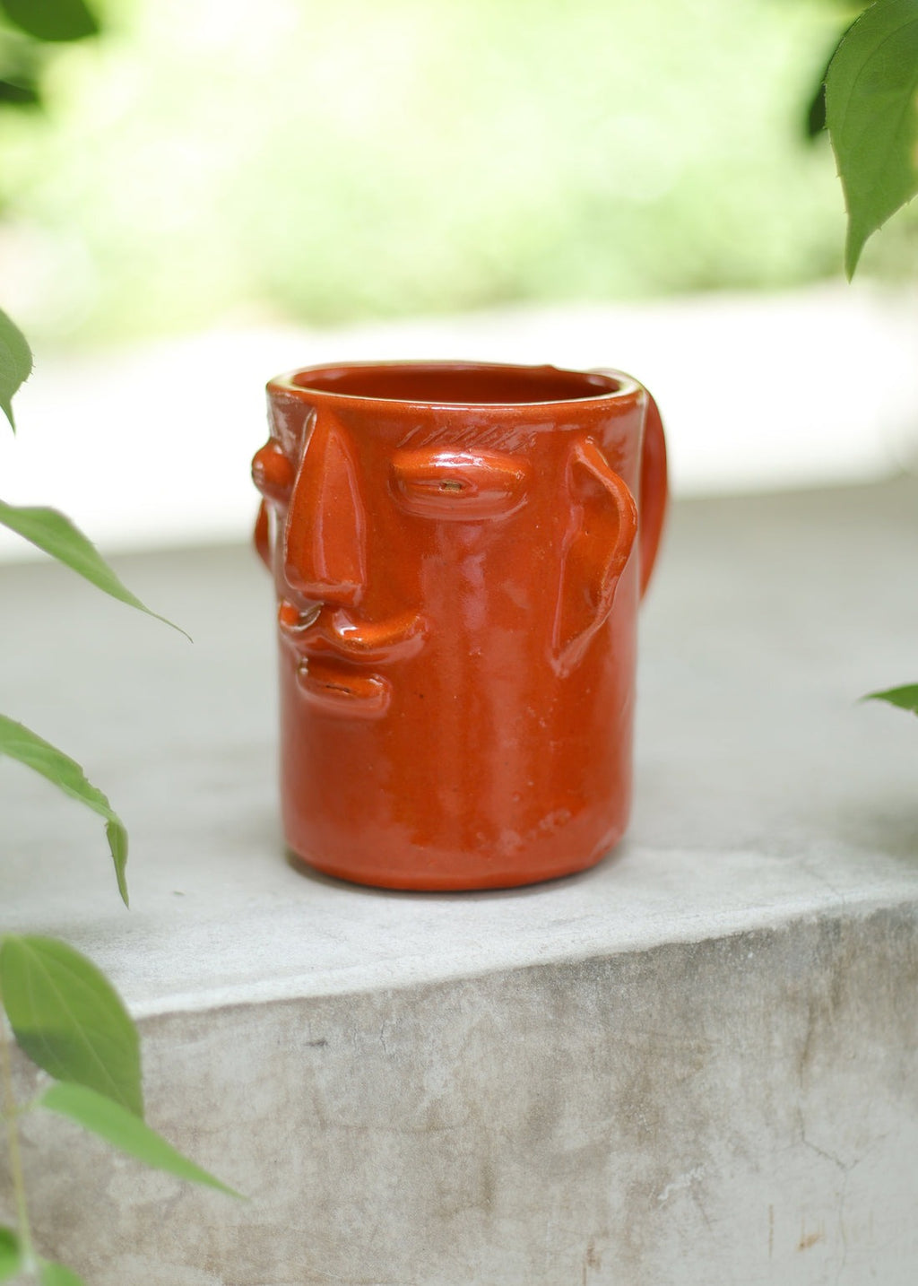 Manny Portrait Mug - Orange