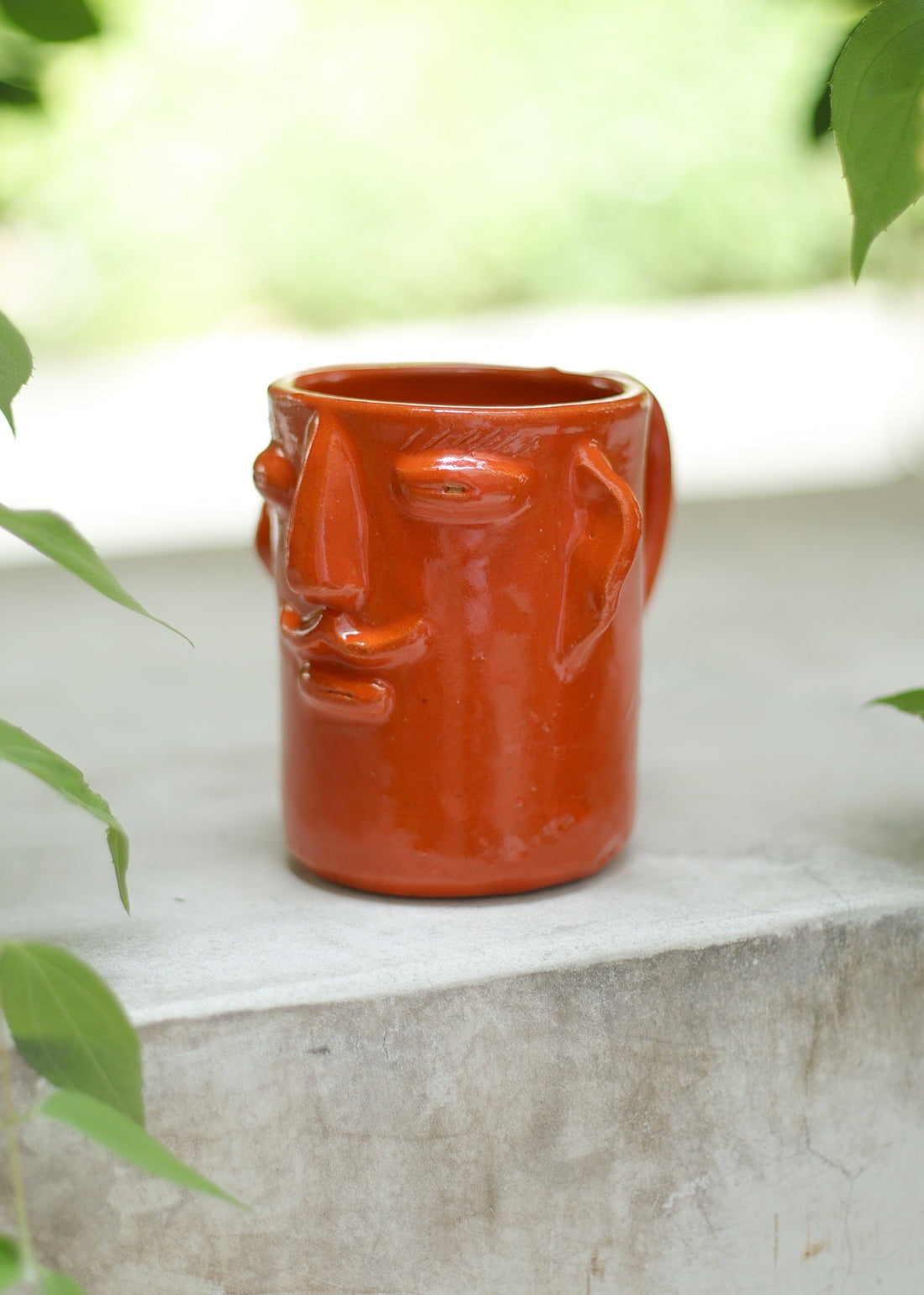 Manny Portrait Mug - Orange
