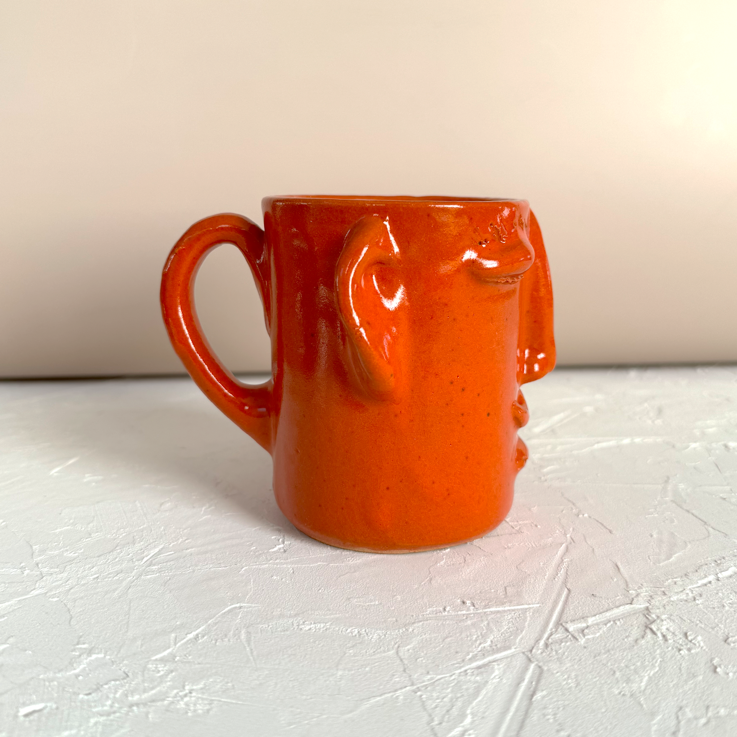 Manny Portrait Mug - Orange