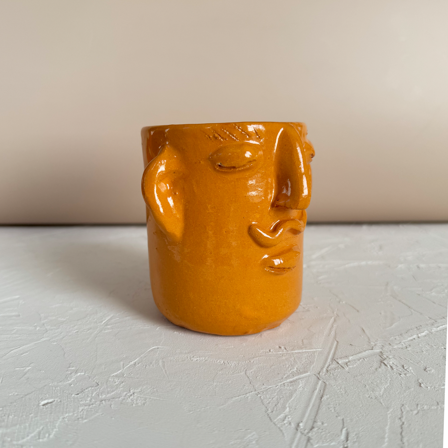 Manny Portrait Mug - Yellow