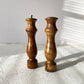 Tall Wooden Salt & Pepper Shakers