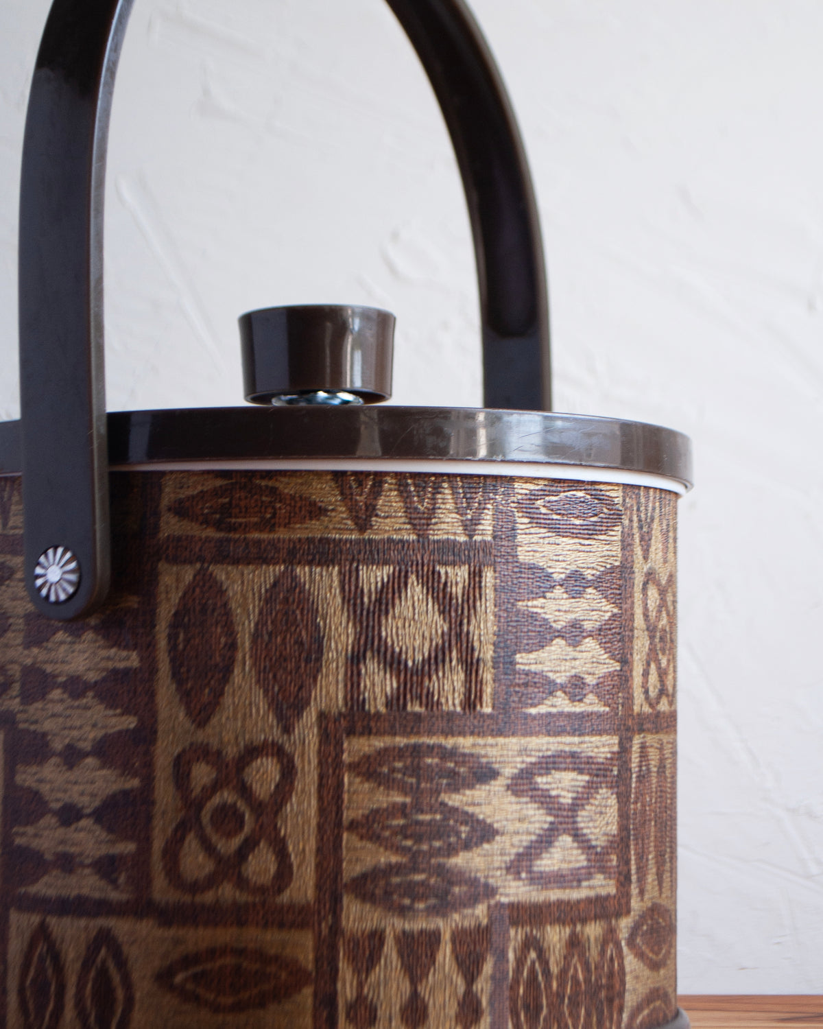Vintage Tapestry Ice Bucket