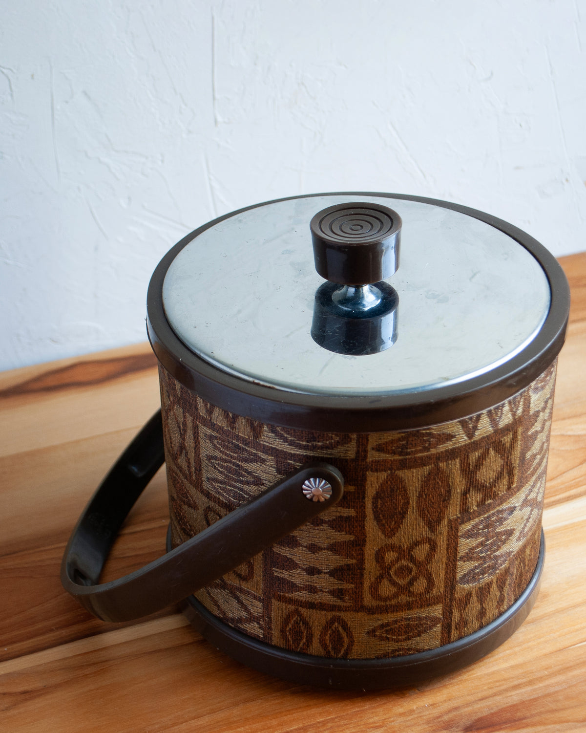 Vintage Tapestry Ice Bucket