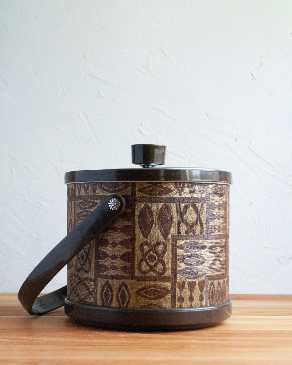 Vintage Tapestry Ice Bucket