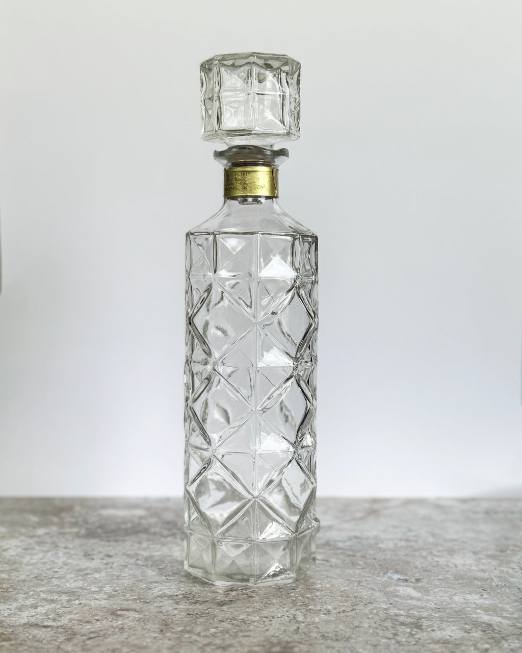 Vintage Seagrams Decanter