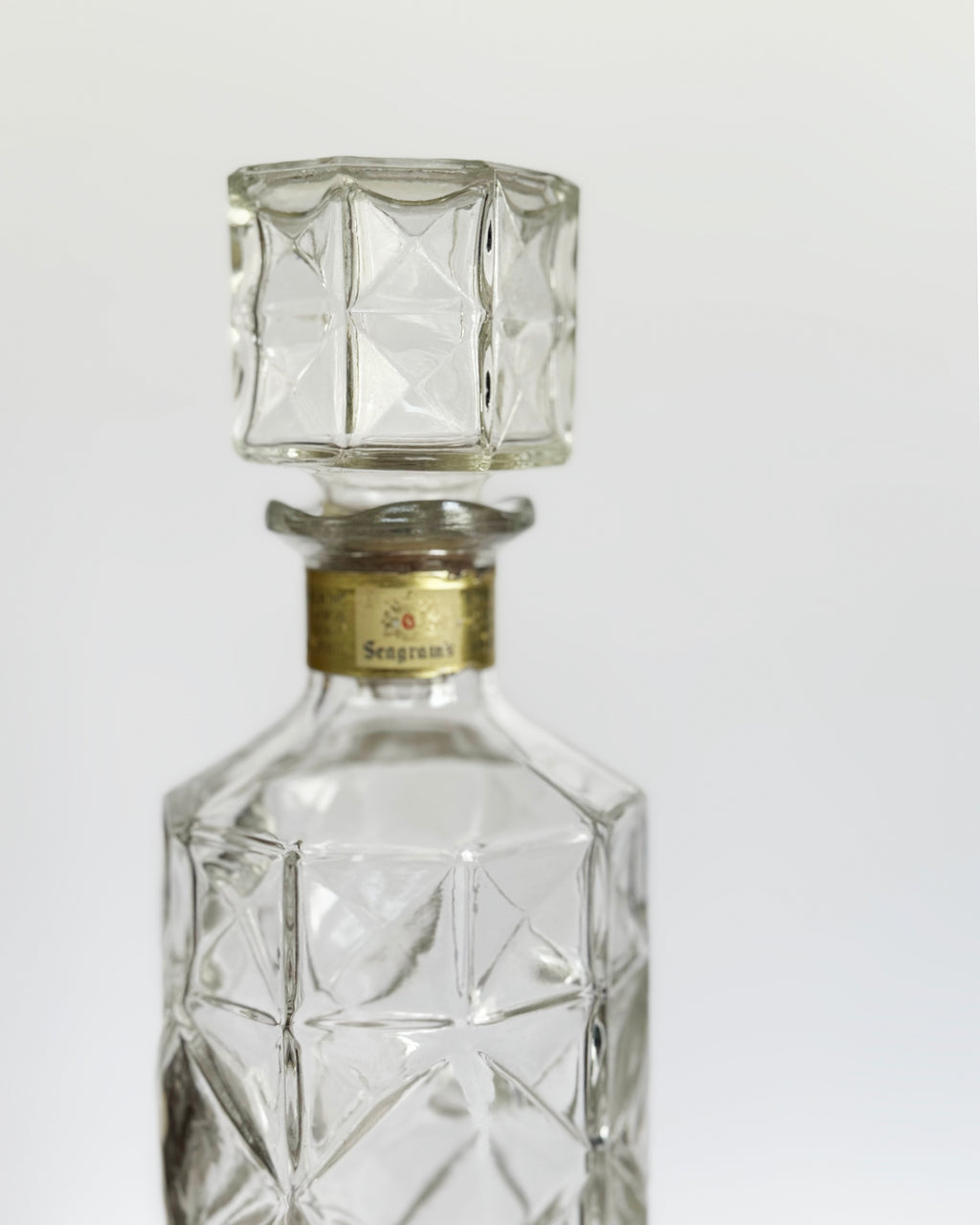 Vintage Seagrams Decanter