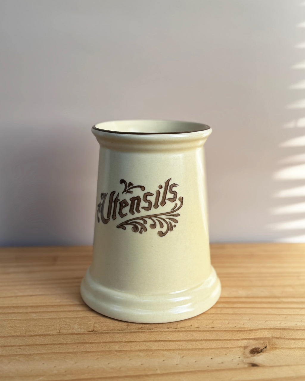 Stoneware Utensil Holder