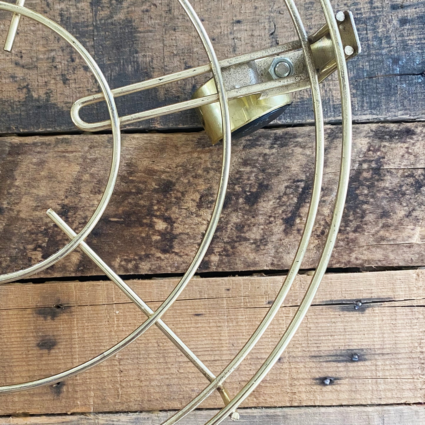 Brass Trivet With Wheels