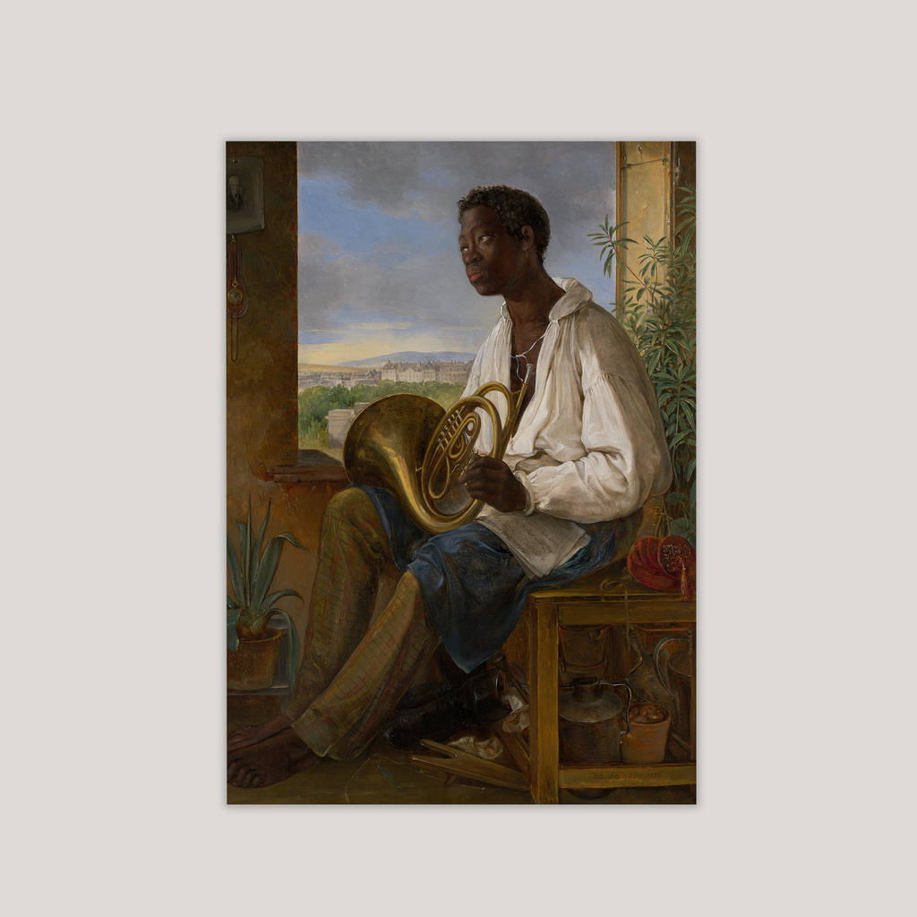Portrait of a Gardner & Horn Player Art Print