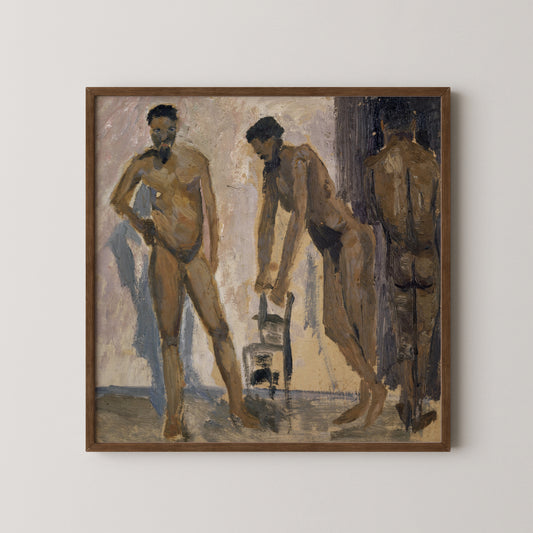 Three Black Men Art Print
