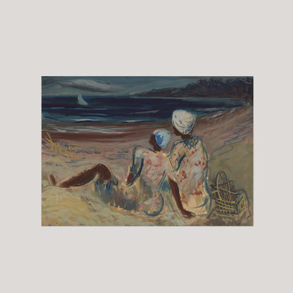 On the Beach Art Print