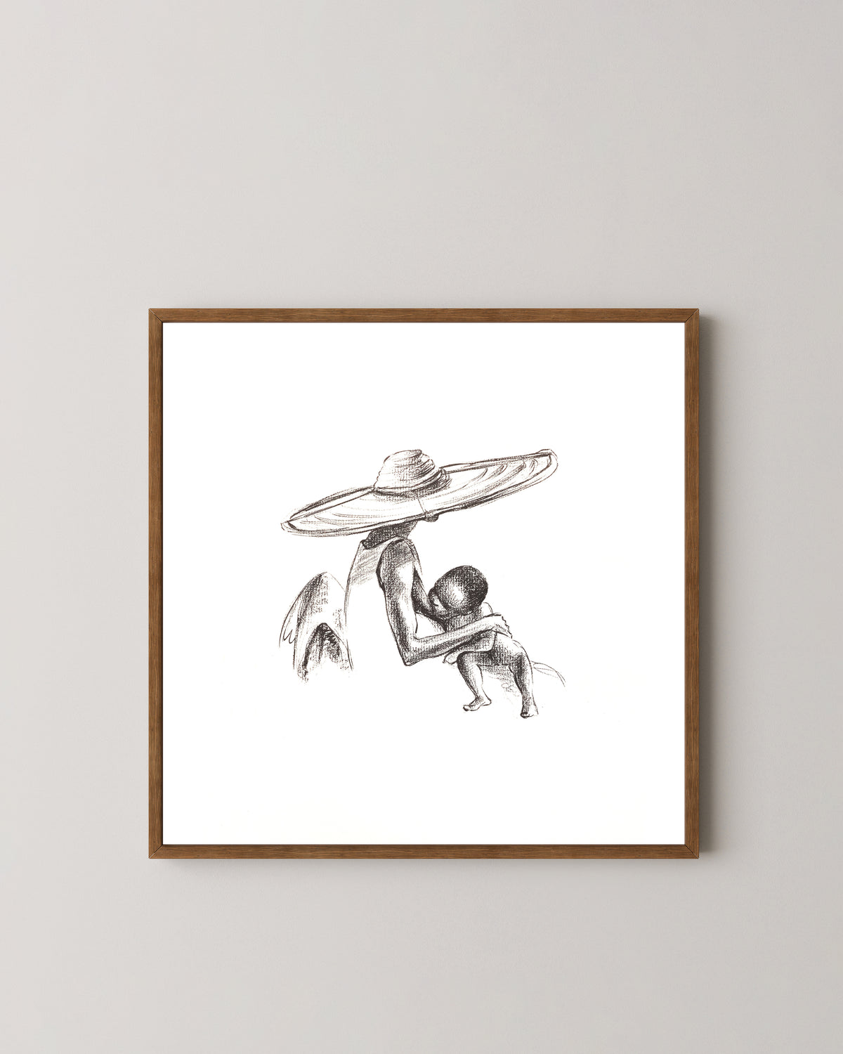 Vignette - Mother’s Offering Art Print