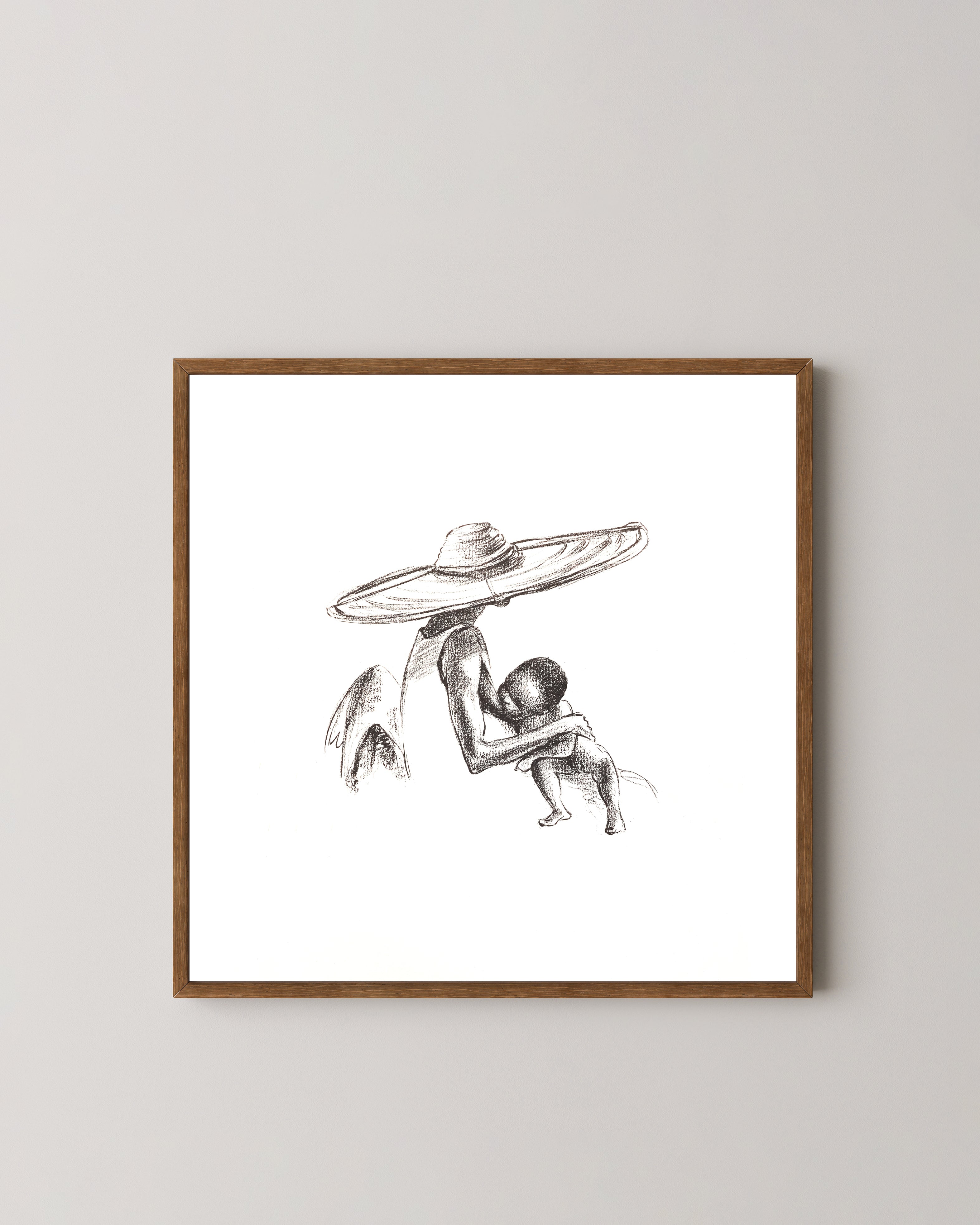 Vignette - Mother’s Offering Art Print