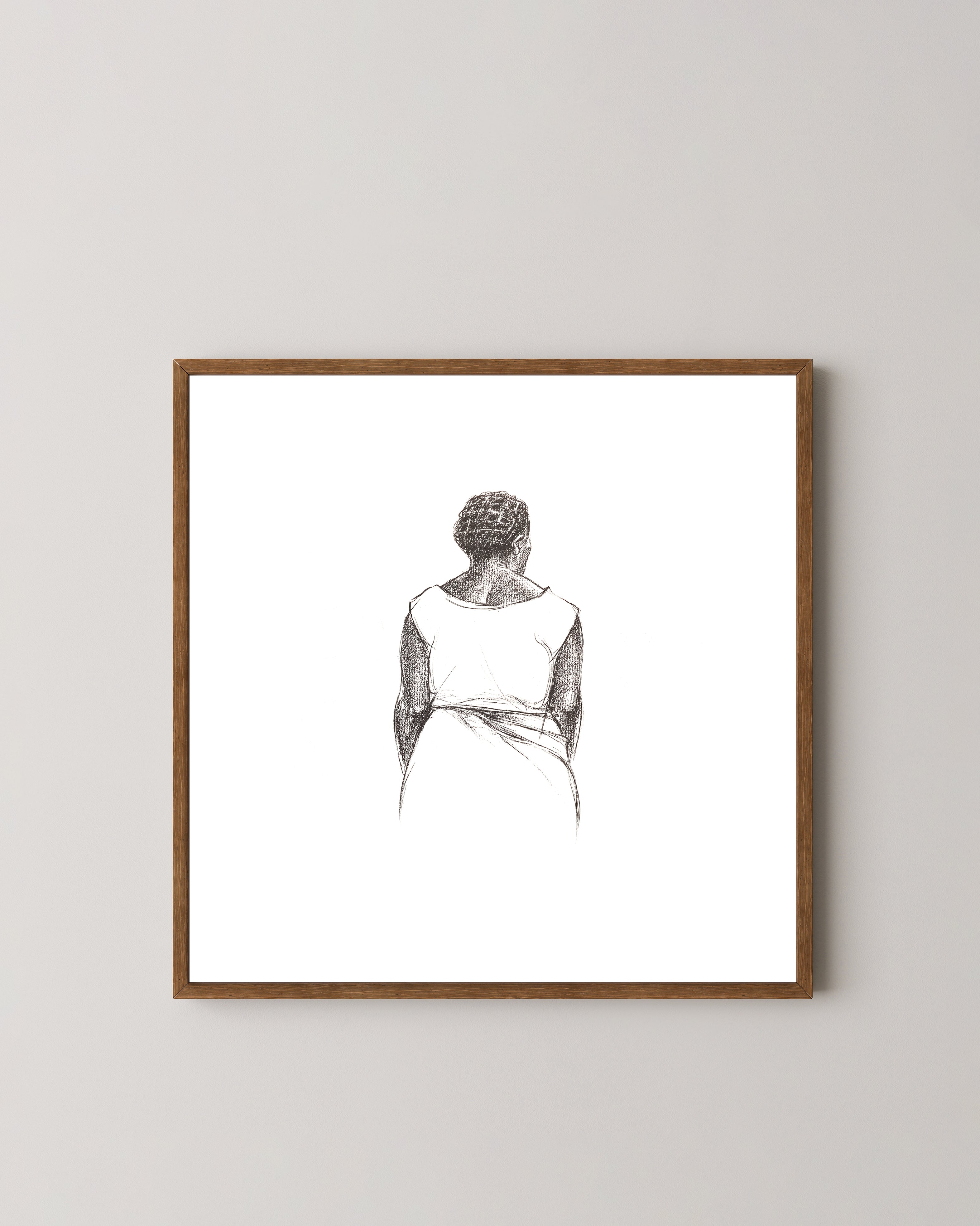 Vignette - Auntie Art Print