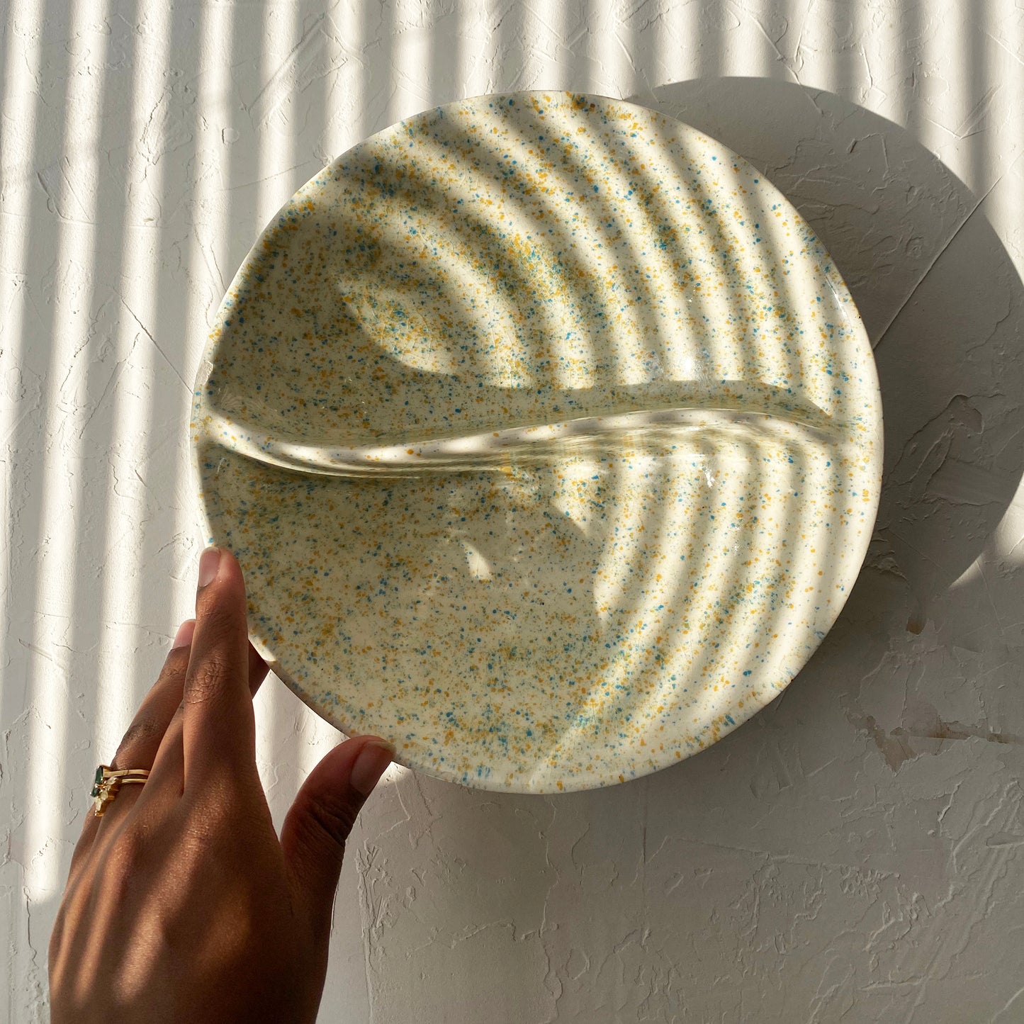 Speckled Serving Bowl