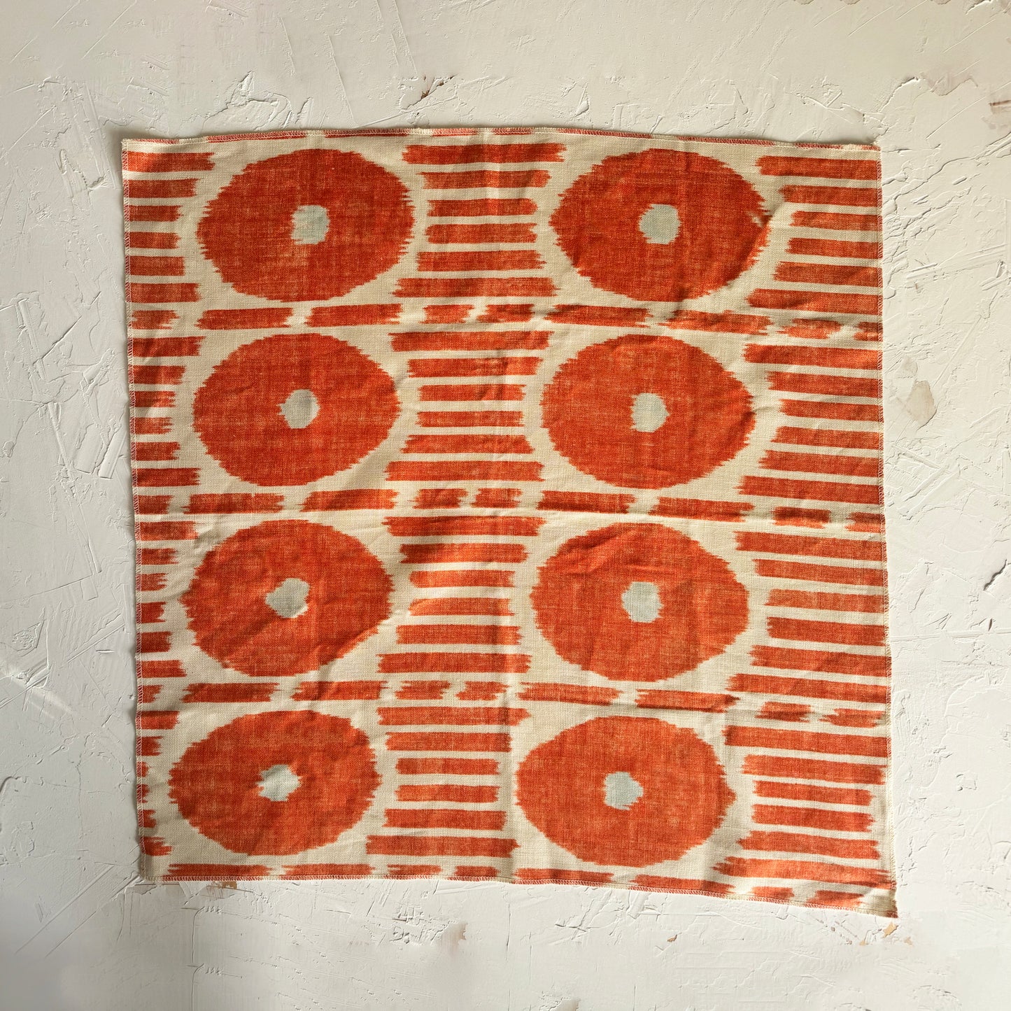 Orange Pattern Scarf