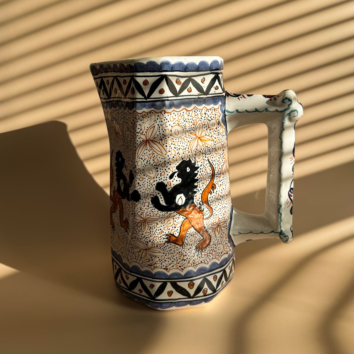 Hand Painted in Portugal Pitcher