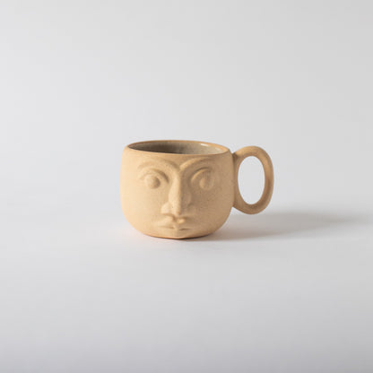 Handcrafted Ceramic Face Mug