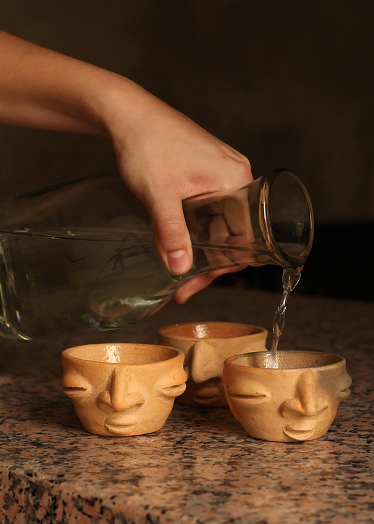 Atzompa Copita - Mezcal Face Cups