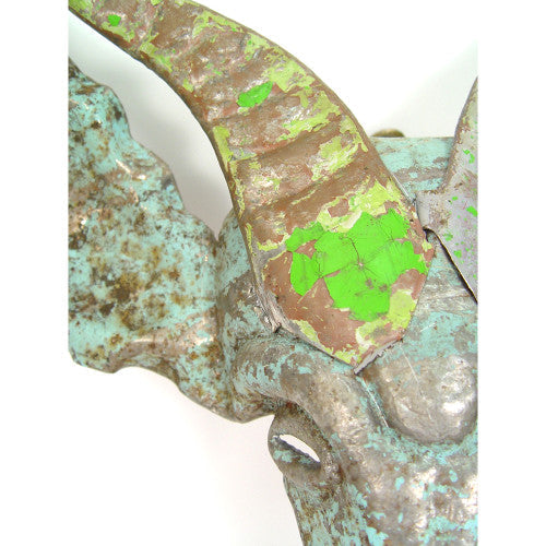 Springbok Metal Animal Mask
