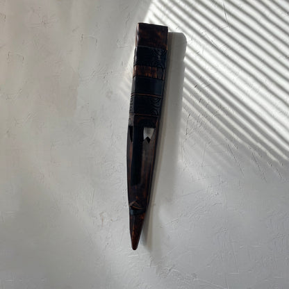 Long Handcarved African Mask