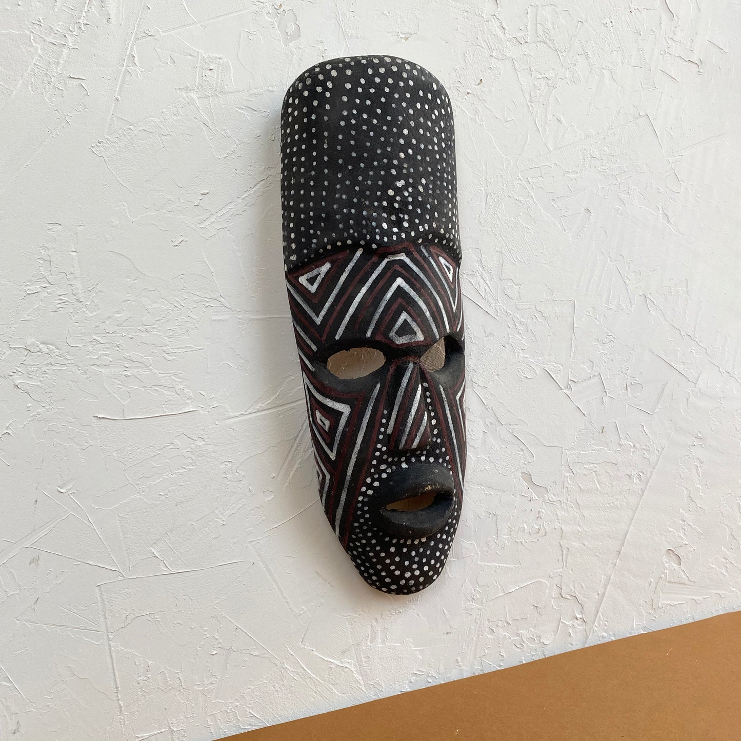 Vintage Wooden Tribal African Mask