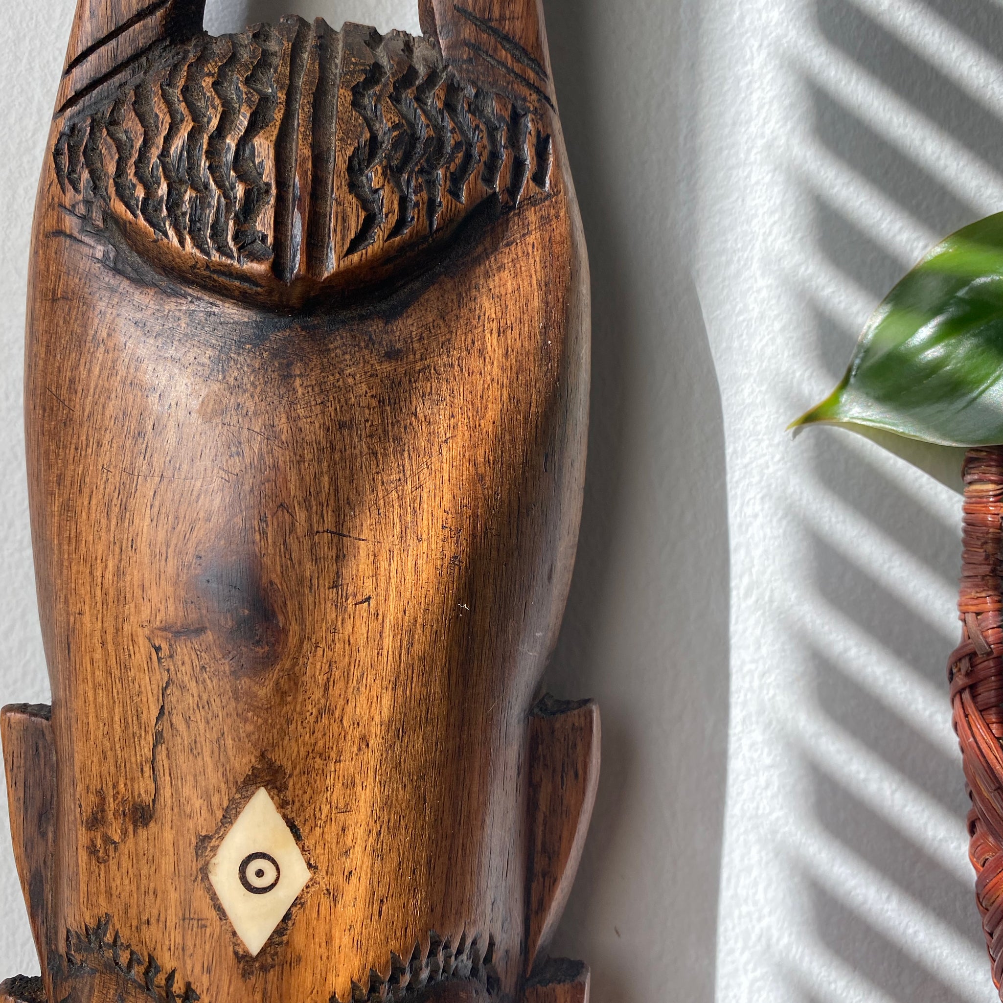 Ivory Accented African Mask